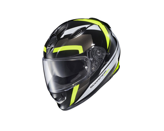 Scorpoin EXO Ryzer Full Face Helmet Evolution Hi-Viz