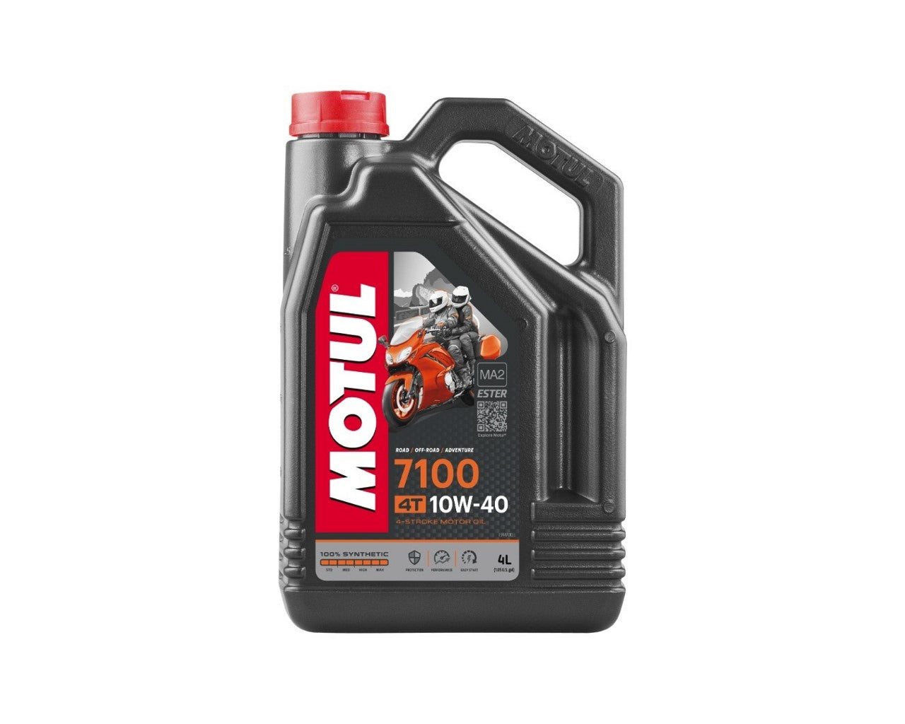 Motul 7100 10w40 Synthetic Motorcycle Oil 4 Liter 104092