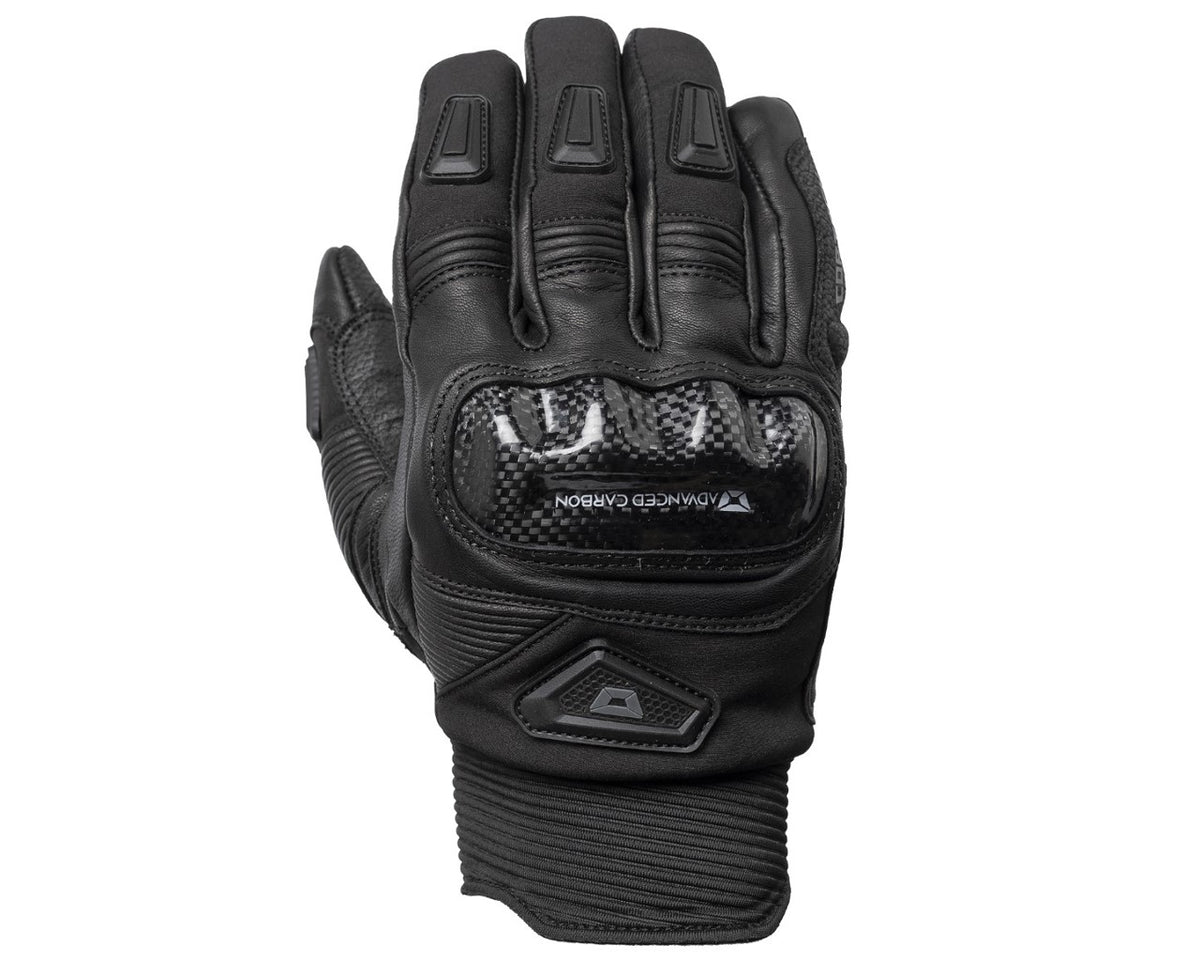 Cortech Sonic-Flo Plus Waterproof Motorcycle Gloves Black