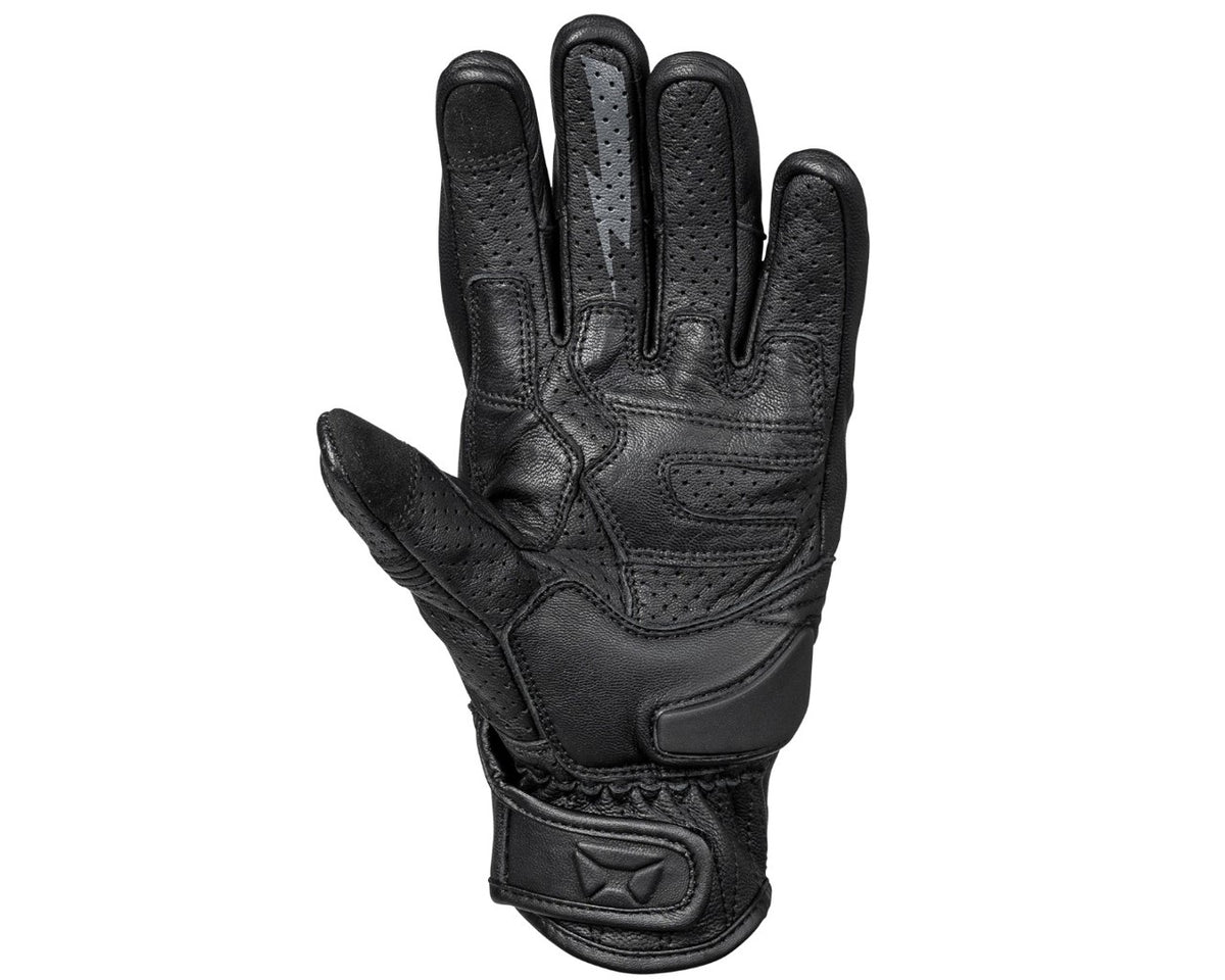 Cortech Fastback 2.0 Leather Motorcycle Glove Black