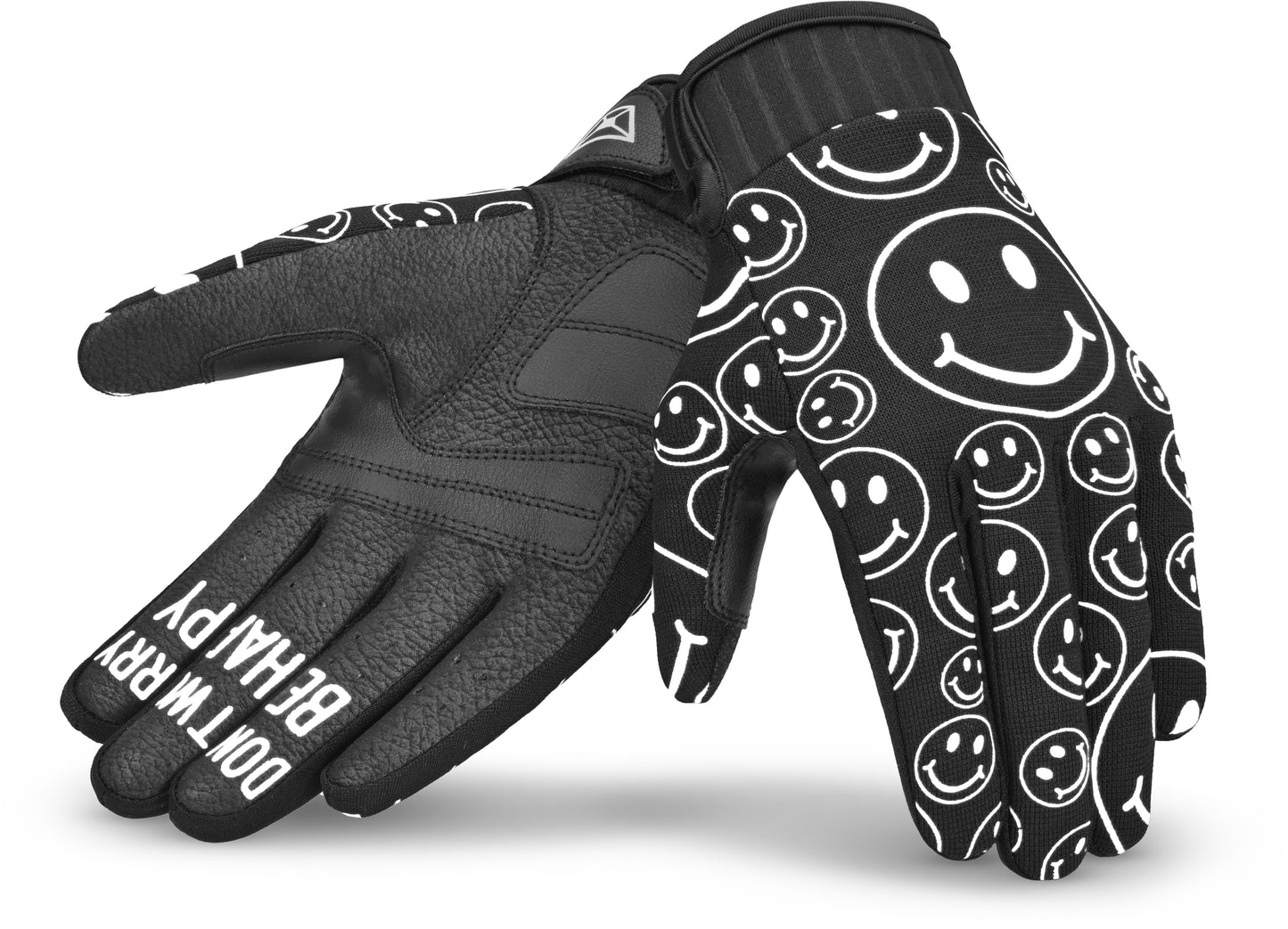 Cortech Standard Issue Happy Faces Glove Black/White