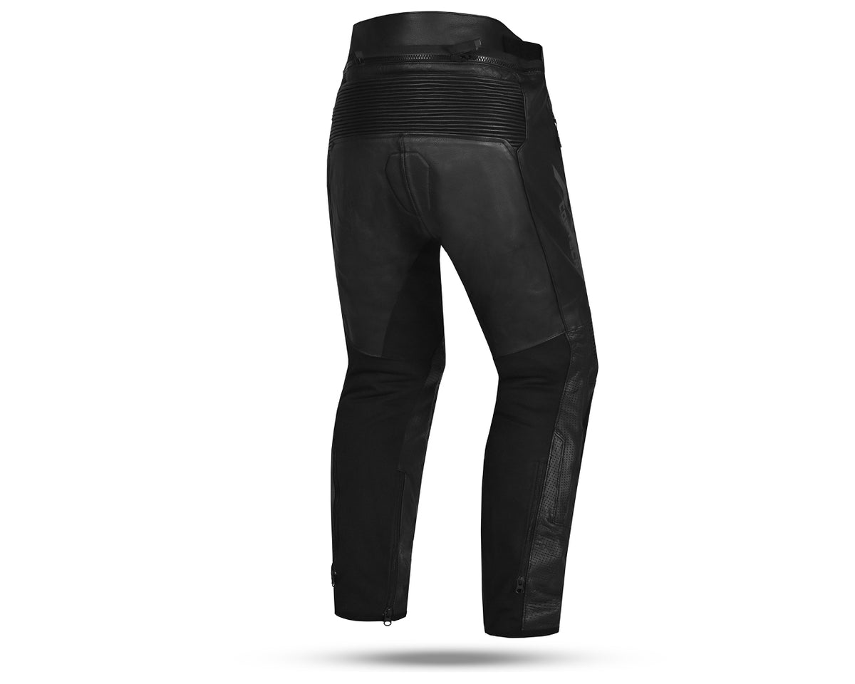 Cortech REVO Leather Motorcycle Sport Pants Black