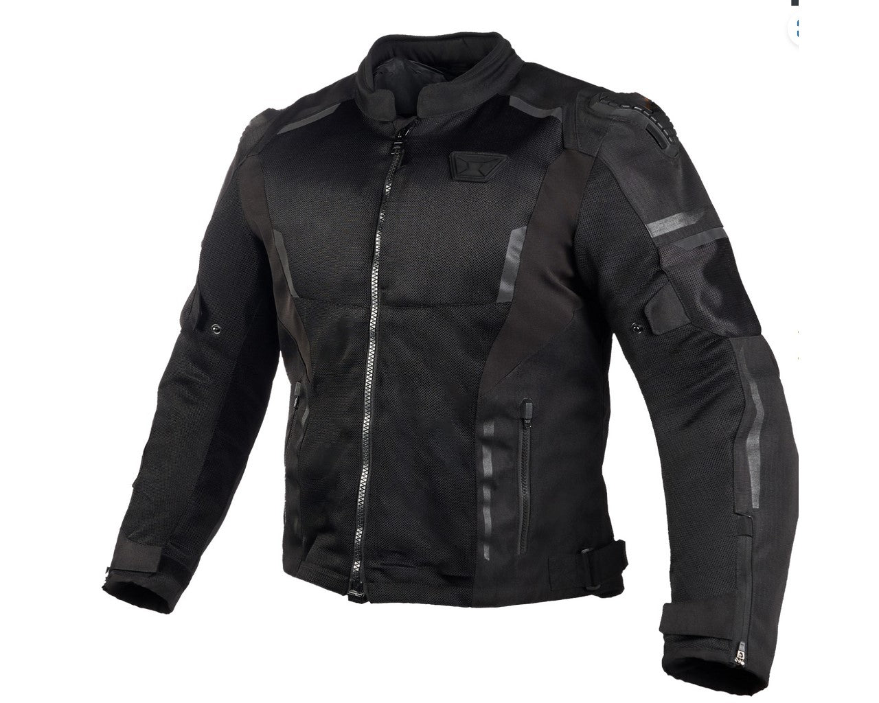Cortech Men's Hyper Flo 2.0 Mesh Motorcycle Jacket Black