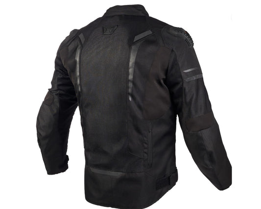 Cortech Men's Hyper Flo 2.0 Mesh Motorcycle Jacket Black