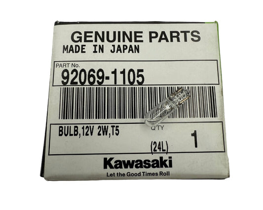 Kawasaki OEM Indicator Bulb 12 Volt VN1500 VN900 & More 92069-1105