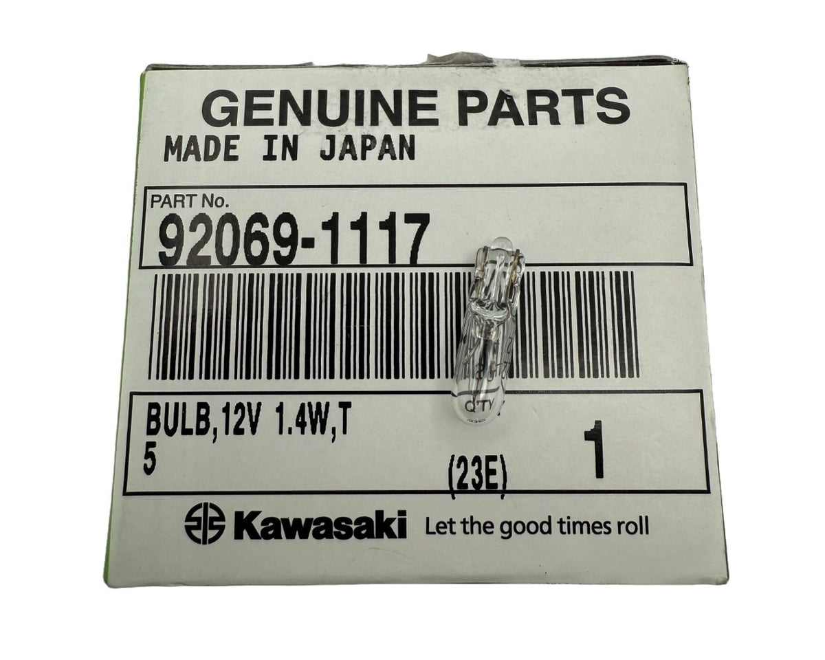 Kawasaki OEM Indicator Bulb 12 Volt VN1500 VN900 & More 92069-1117
