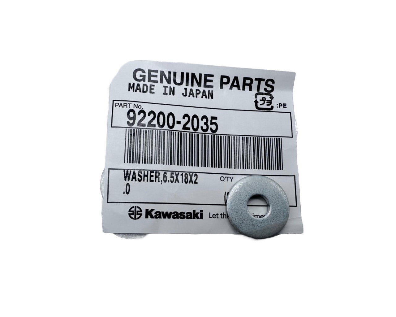 Kawasaki Washer 6.5x18x2.0mm 92200-2035