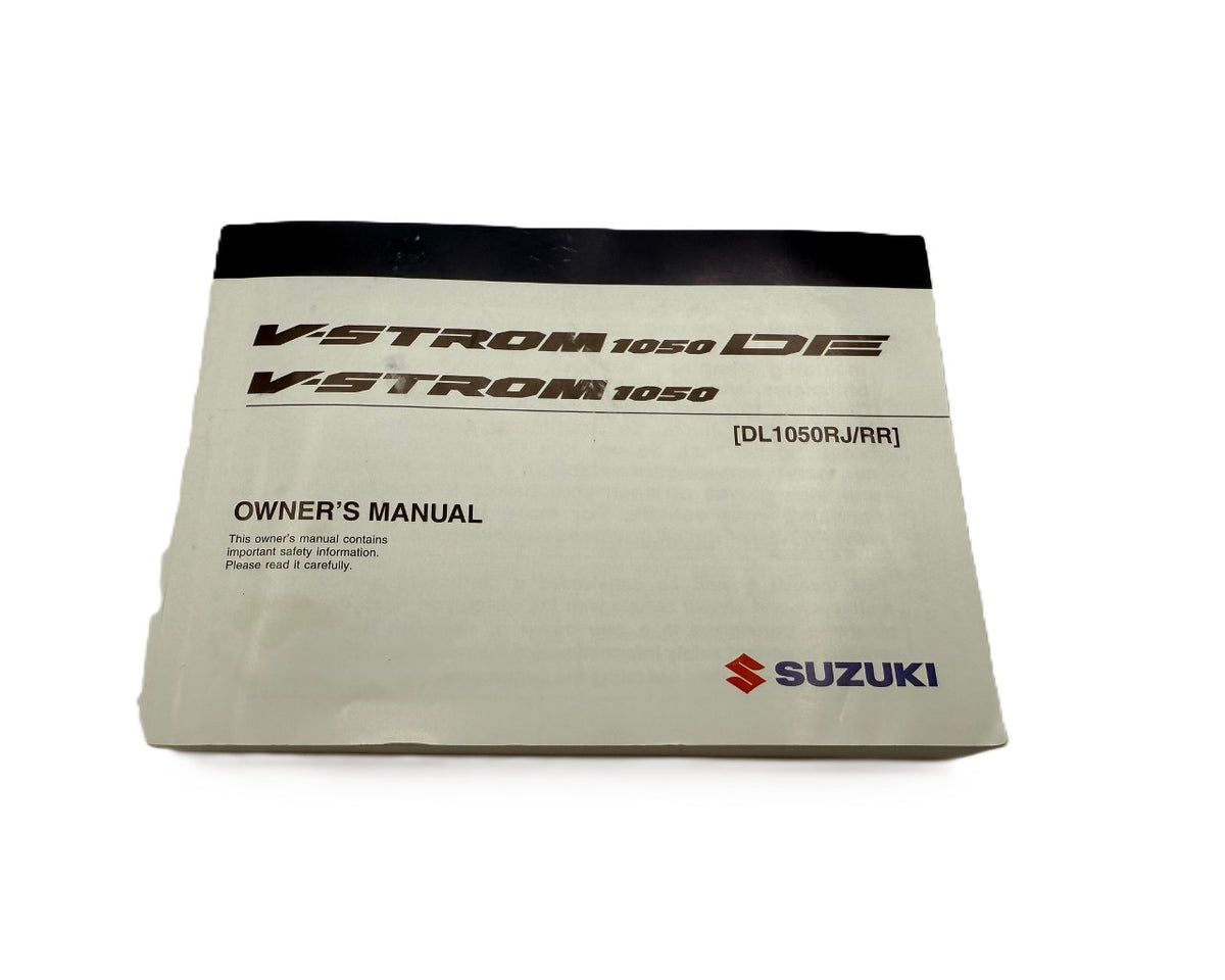 Suzuki OEM Owners Manual - Used Vstrom 1050 2023 DL1050 99011-06L52-03A