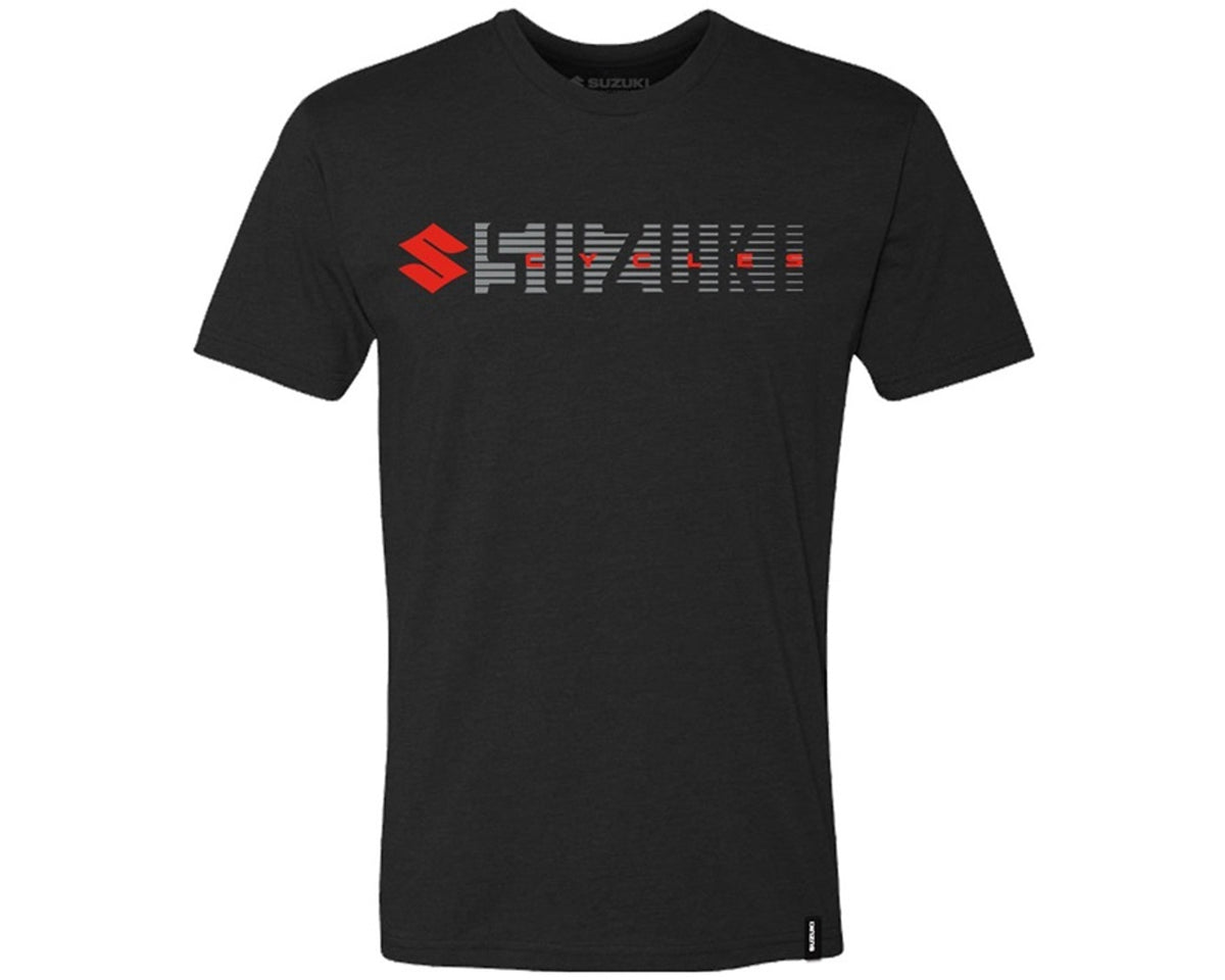Suzuki Cycles T-Shirt Adult Black