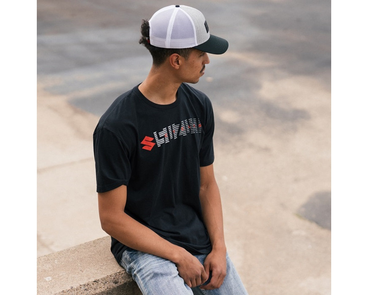 Suzuki Cycles T-Shirt Adult Black