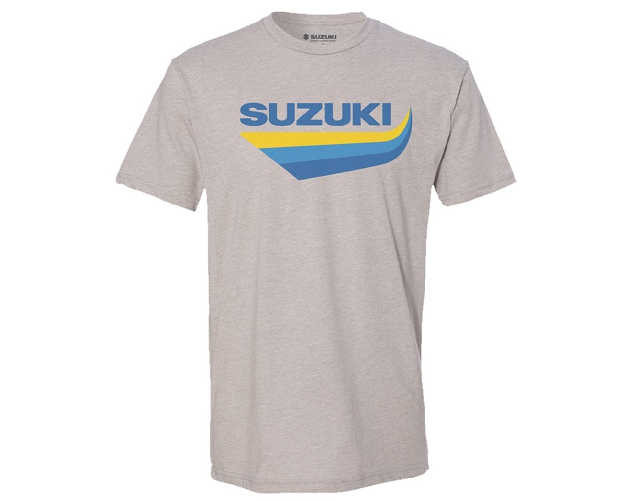 Suzuki Retro Logo T-Shirt Grey