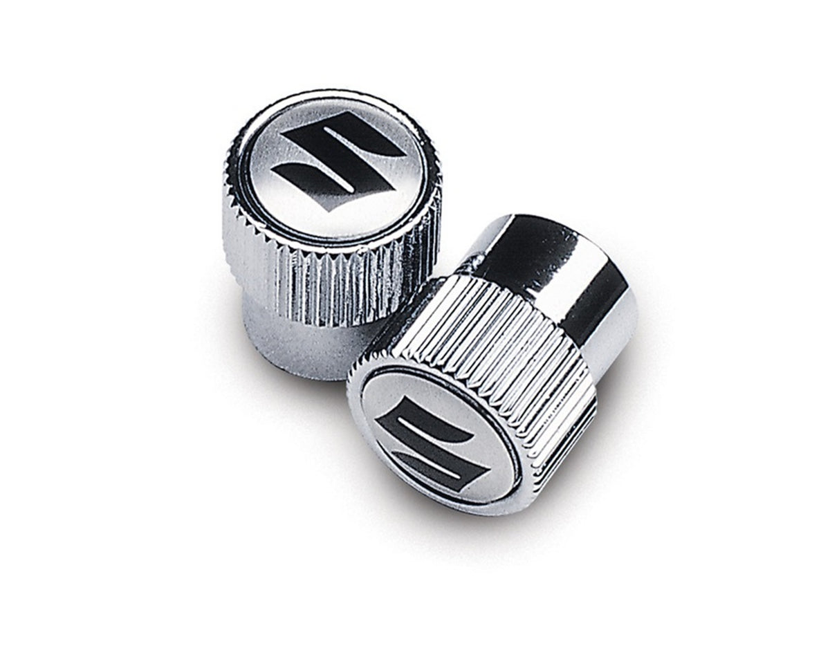Suzuki Logo "S" Valve Stem Cap Silver 990A0-19069-SIL