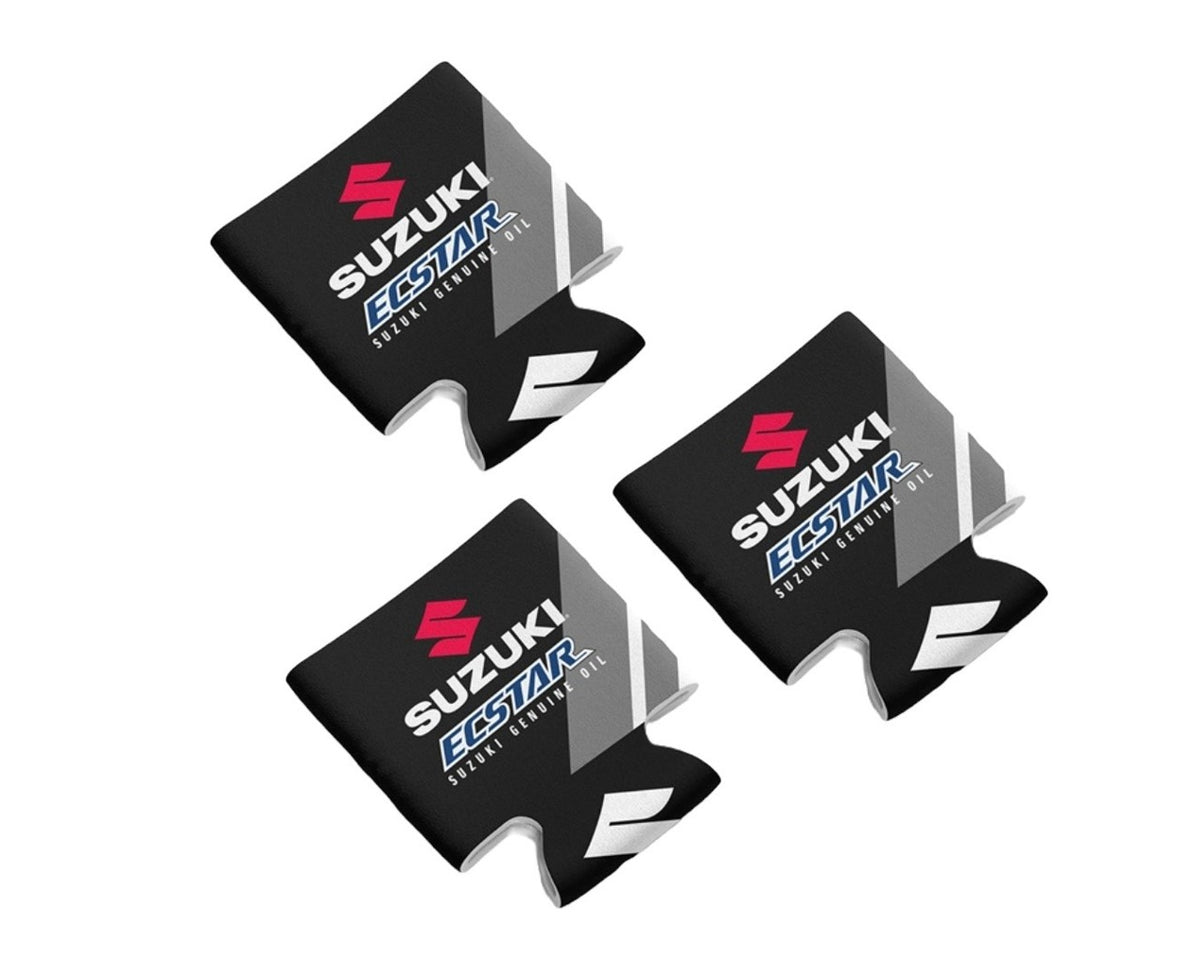 Suzuki ECSTAR Koozie Coolie Kit (Pack of3) 990A0-19213-KIT