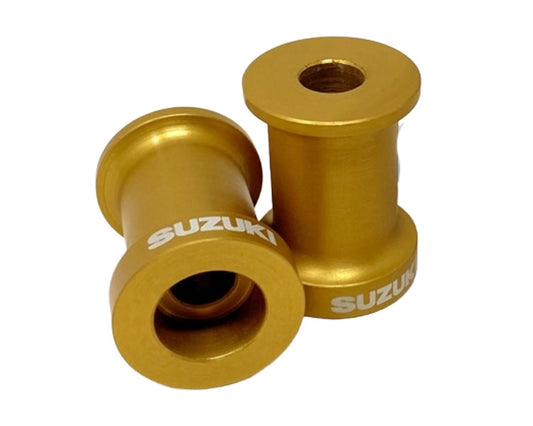 Suzuki Swingarm Spool Set 8mm Gold 990A0-65350-GLD
