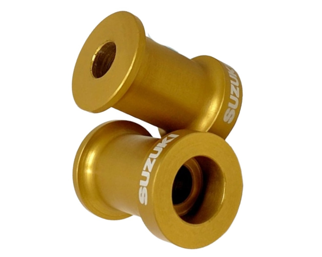 Suzuki Swingarm Spool Set 8mm Gold 990A0-65350-GLD