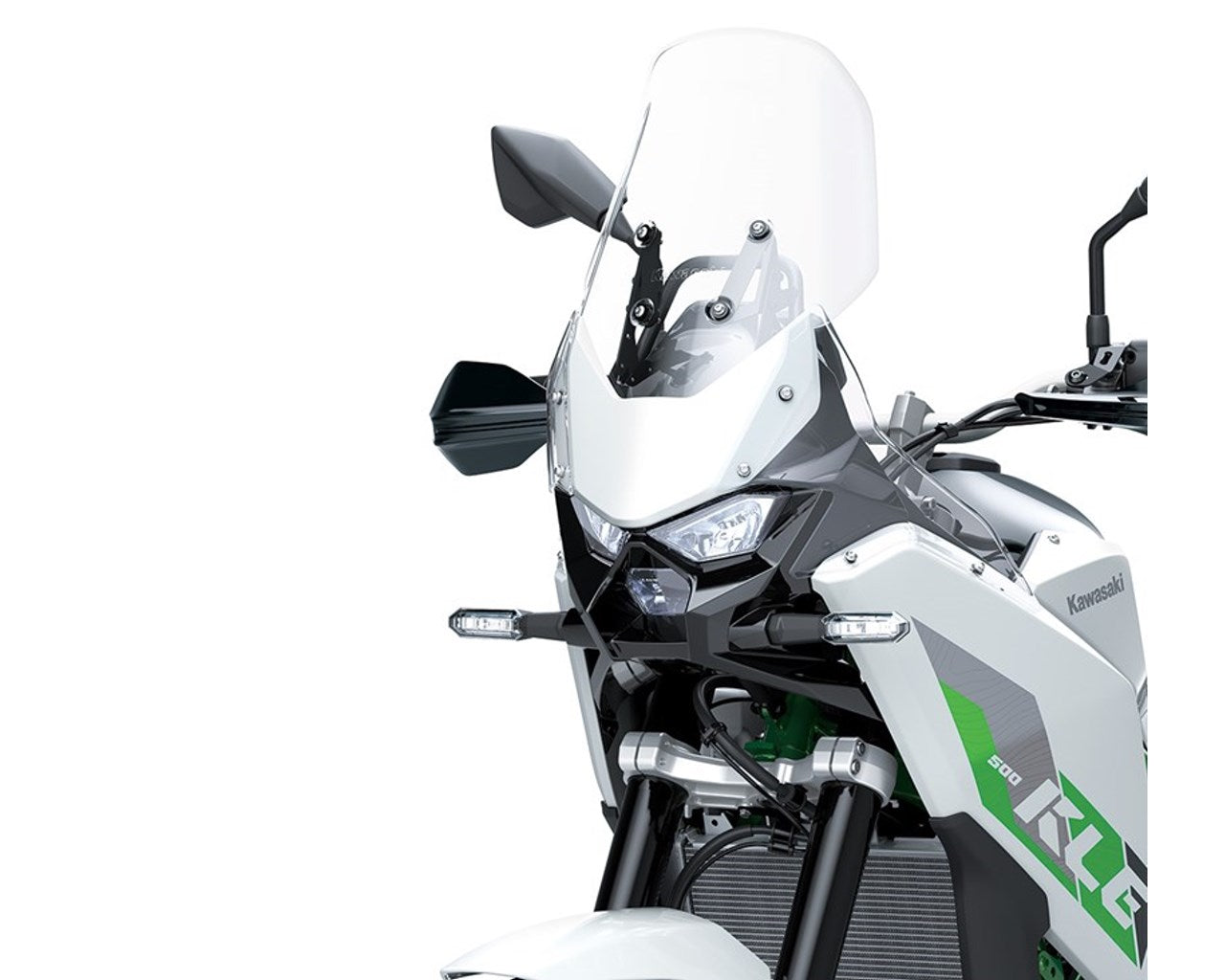 Kawasaki Large Windshield OEM Kit KLE500 2026+ Kawasaki KLE500