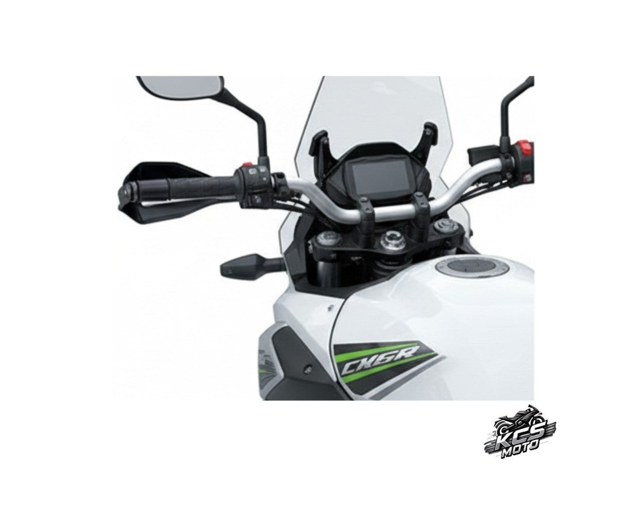 Kawasaki Hand Guard Shell Kit Set , Black KLE500 2026+ Kawasaki KLE500 99994-2284-6C