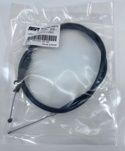 SSR OEM Replacement Throttle Cable SR70C SR110 A00345-05-00