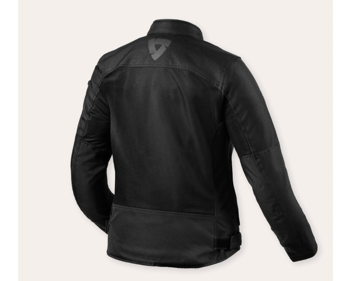 REV'IT! Women's Eclipse 2 Mesh Motorcycle Jacket, Black Black