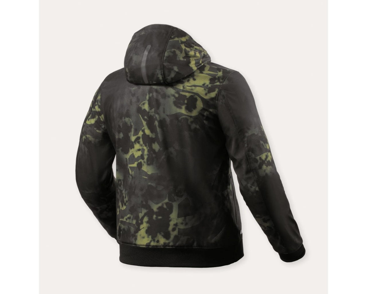 REV'IT! Men's Saros WB Urban Sport Motorcycle Jacket, Dark Green Black