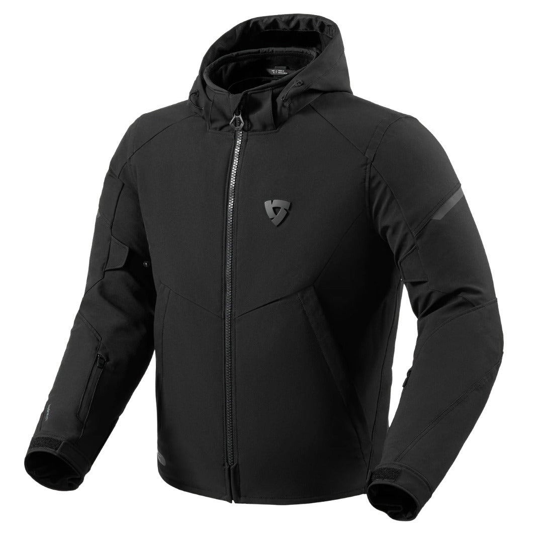REV'IT! Afterburn 2 H2O Mens Motorcycle Jacket FJT443 Black