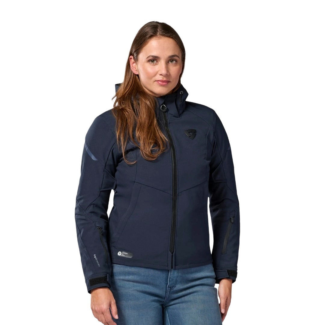 REV'IT! Afterburn 2 H2O Ladies Motorcycle Jacket FJT444 Blue