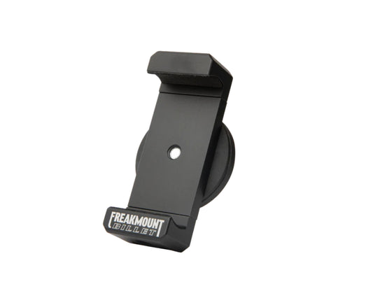 Freakmount Billet Adjustable Motorcycle Magnetic Cell Phone Holder - BLACK
