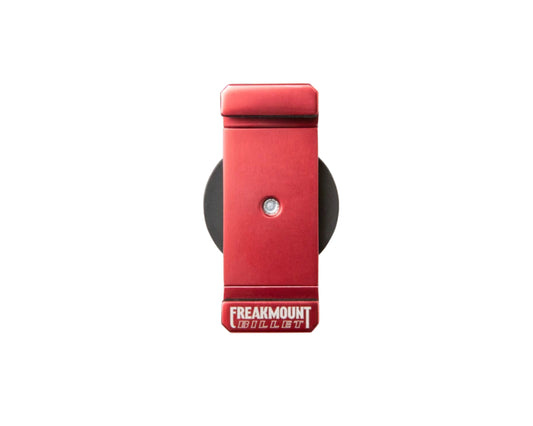Freakmount Billet Adjustable Motorcycle Magnetic Cell Phone Holder - RED