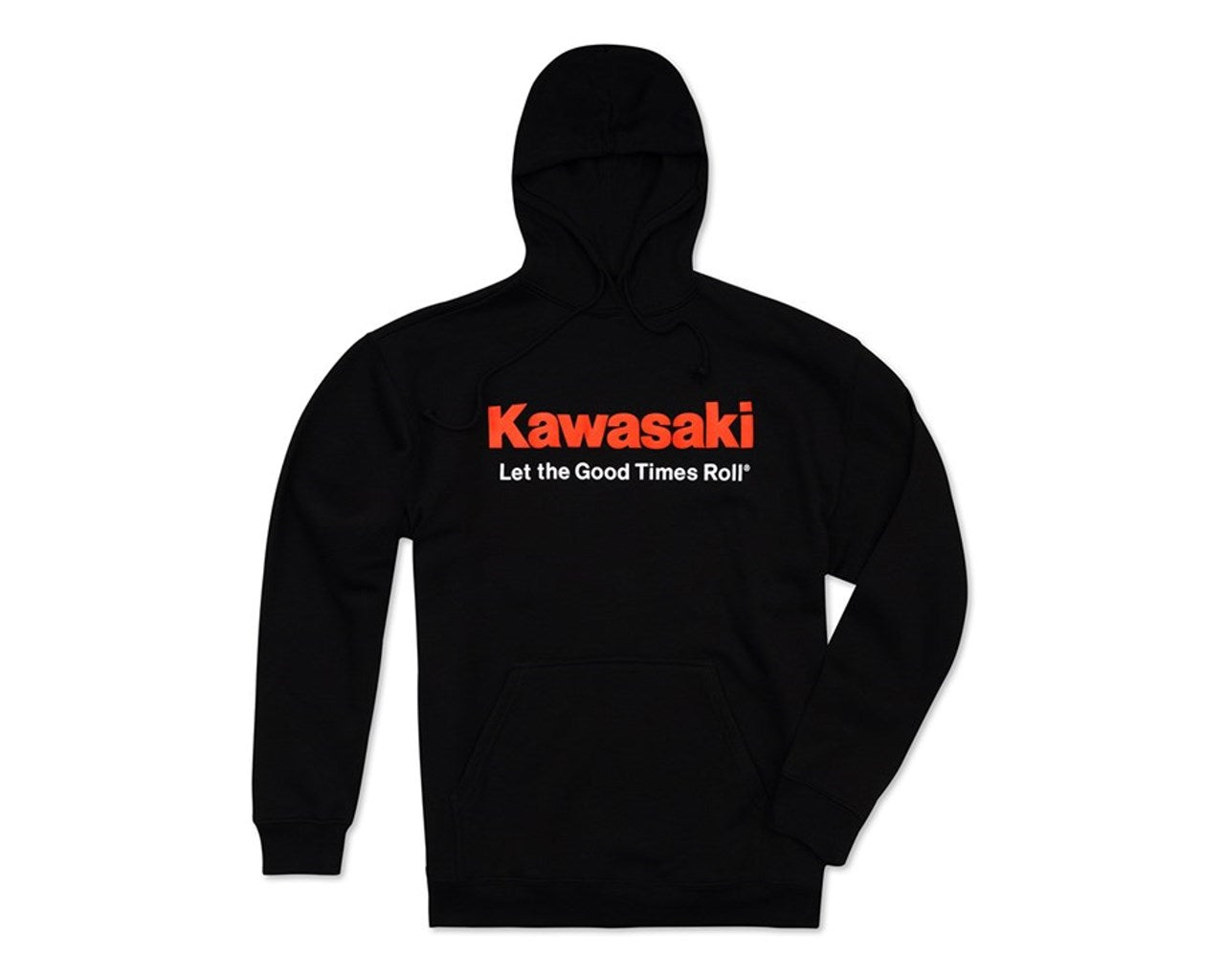 Kawasaki Let The Good Times Roll Pullover Hoody Black