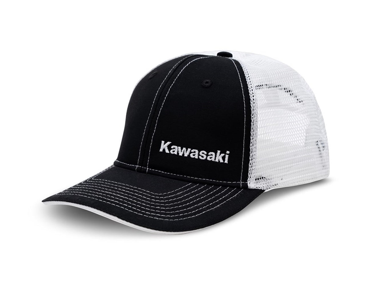 Kawasaki Panda Black/White Mesh Baseball Cap K004-4129-BKNS