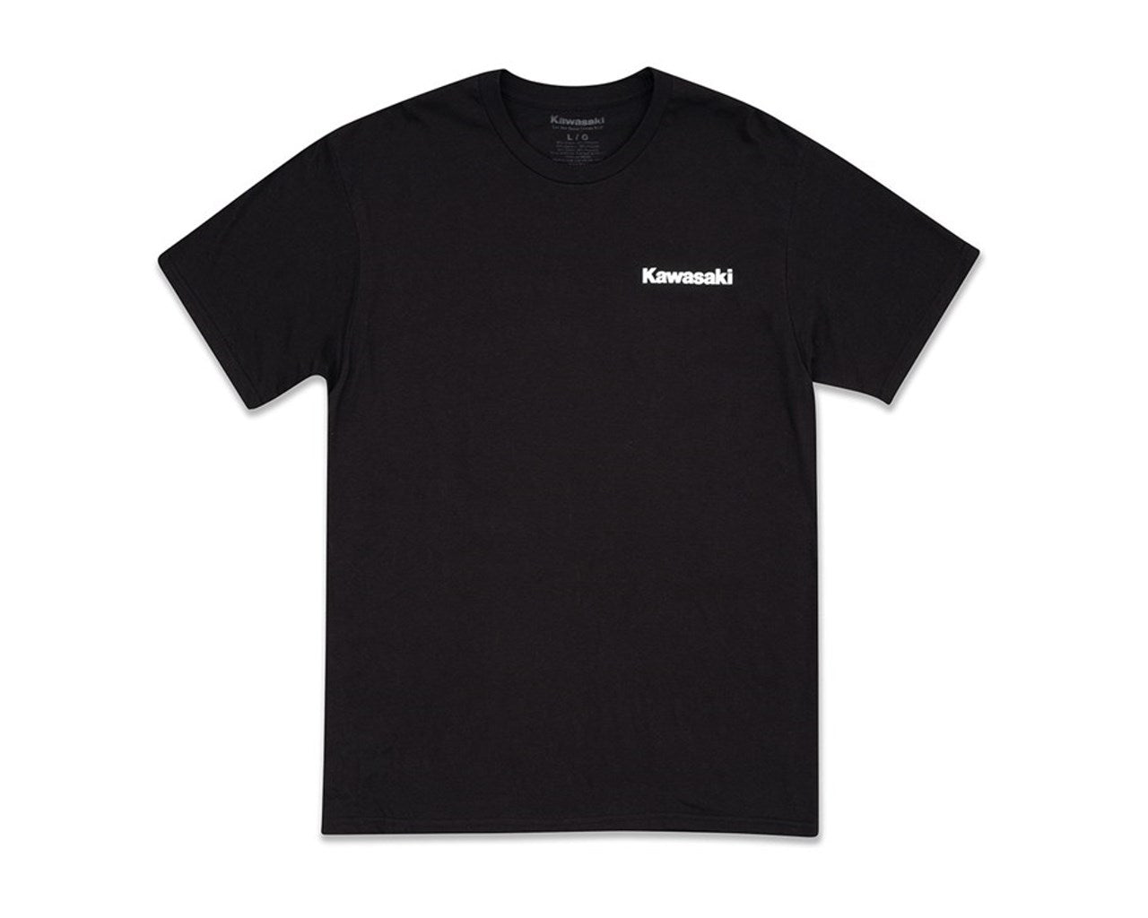 Kawasaki Checkered Flag Shirt Black