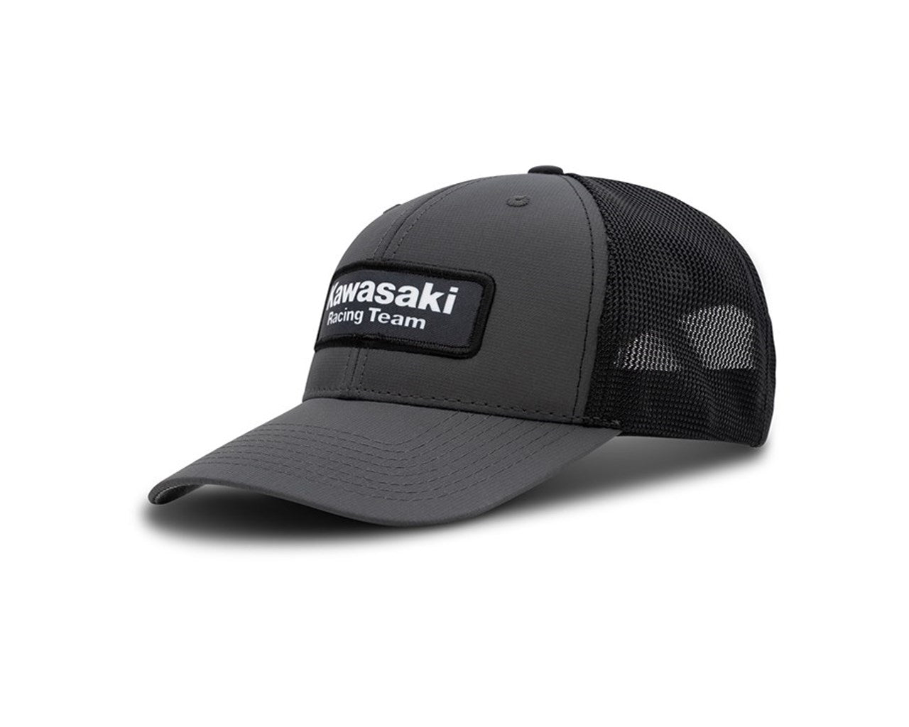 Kawasaki Race Team Baseball Cap Gray Color Adult Mesh K005-4140-CHNS