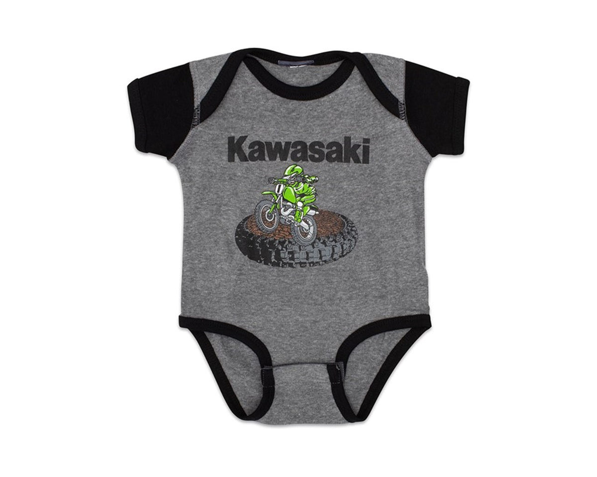 Kawasaki Let The Good Times Roll Infant Baby Onzie Black
