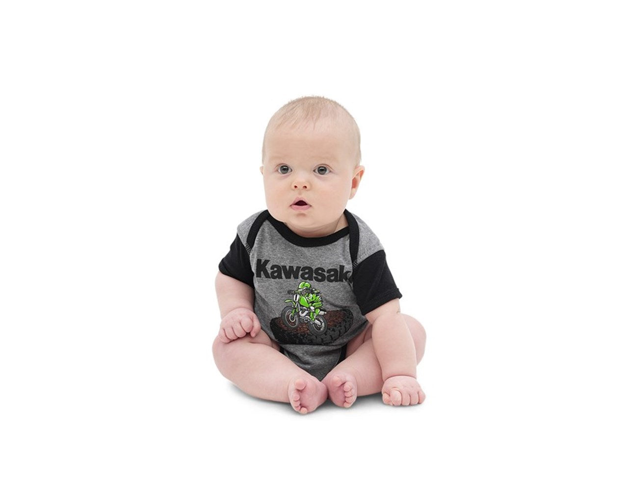 Kawasaki Let The Good Times Roll Infant Baby Onzie Black