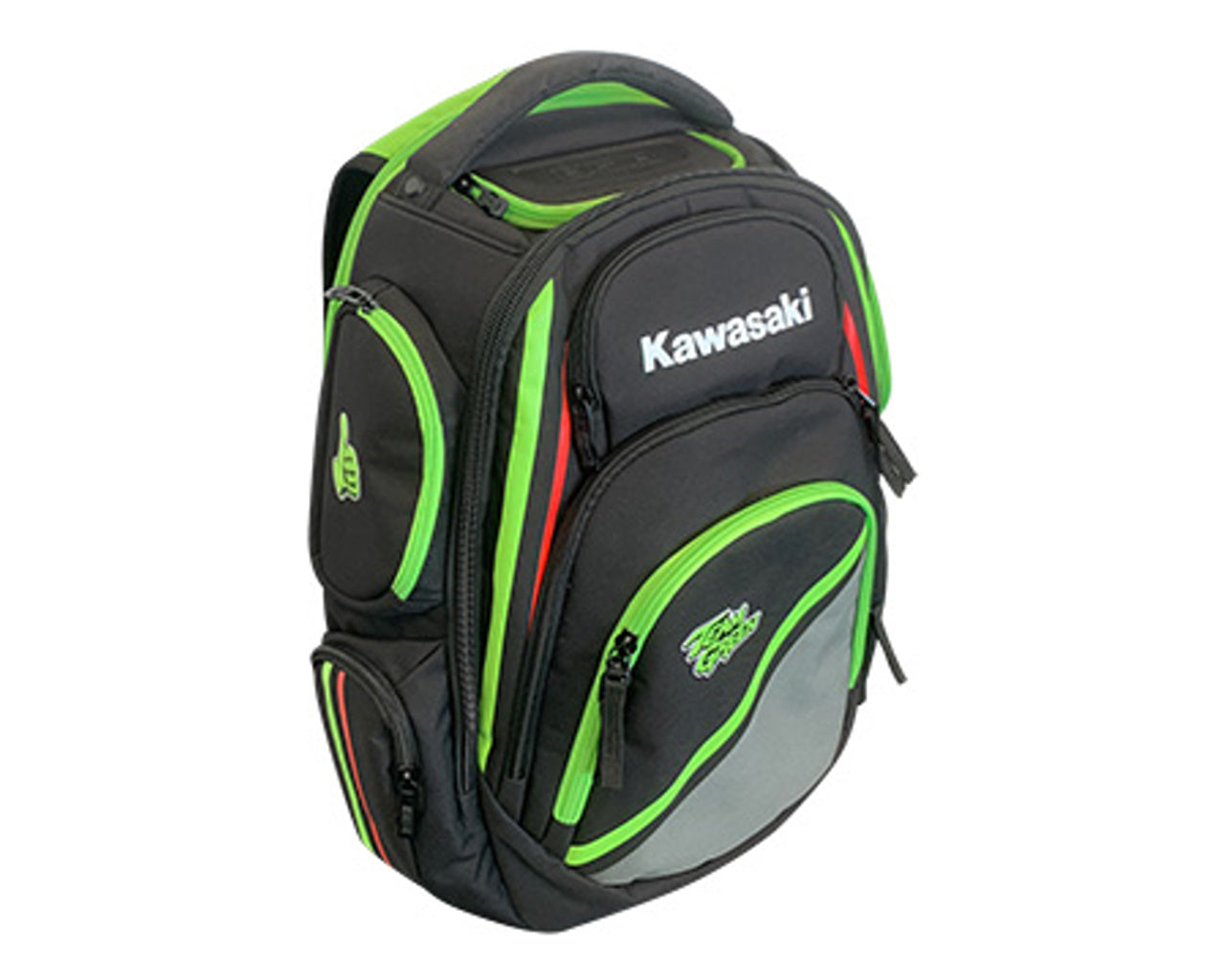 Kawasaki Ogio REV Laptop Powersports Backpack K064-8656-BKNS