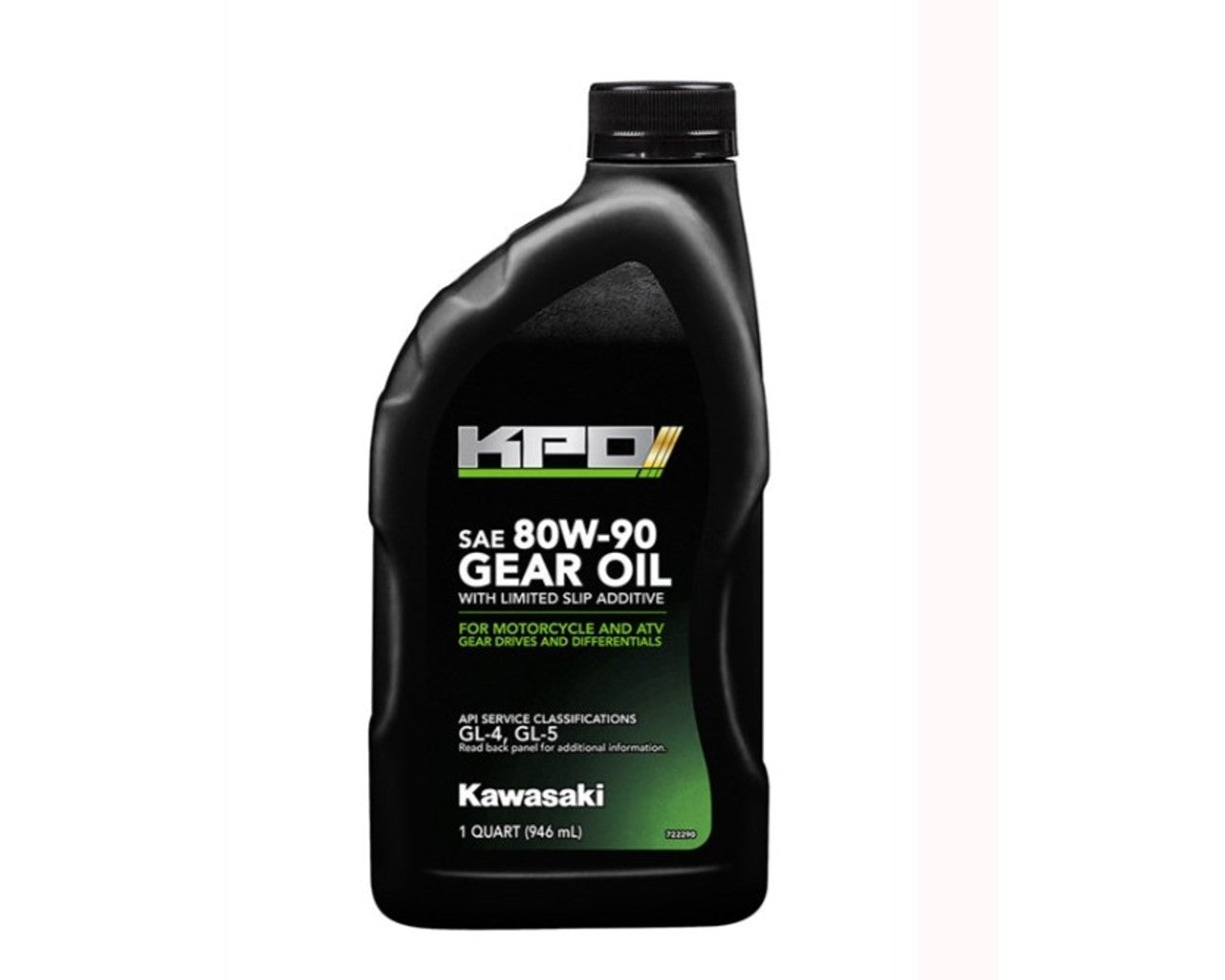 Kawasaki KPO Gear Oil with Limited Slip Additive 80w90 Motorcycle,ATV, SXS K63G-104-01Q