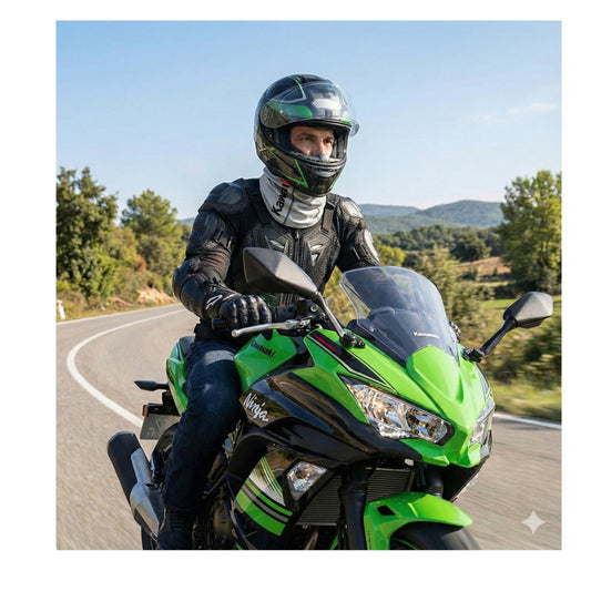 Kawasaki Neck Warmer Gray KFG5-4153-GYNS