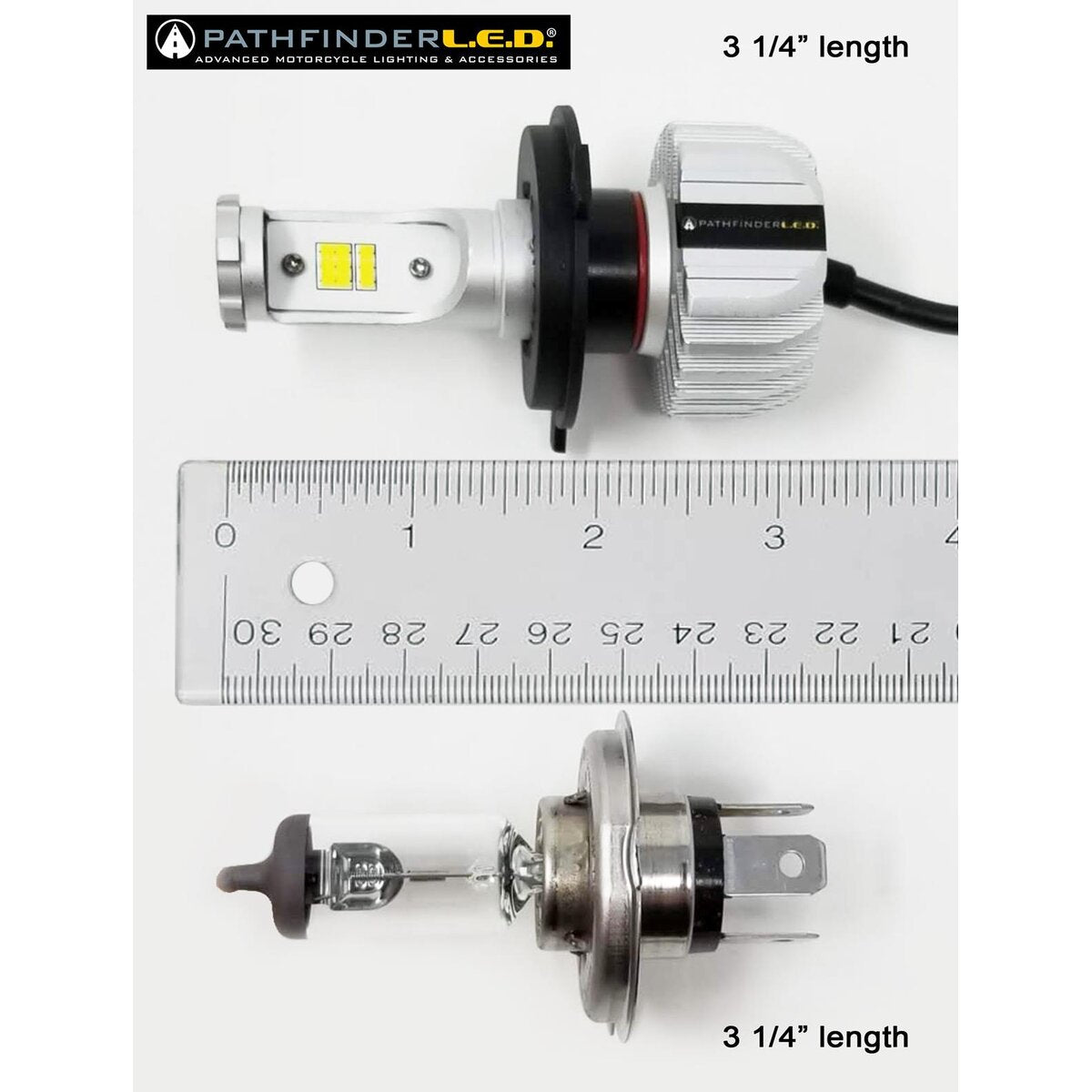 Pathfinder Plug and Play LED Bulb Mini H4 226-0048