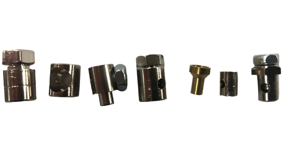 Motorcycle ATV Emergency Cable Repair Kit with Carrying Case Fittings