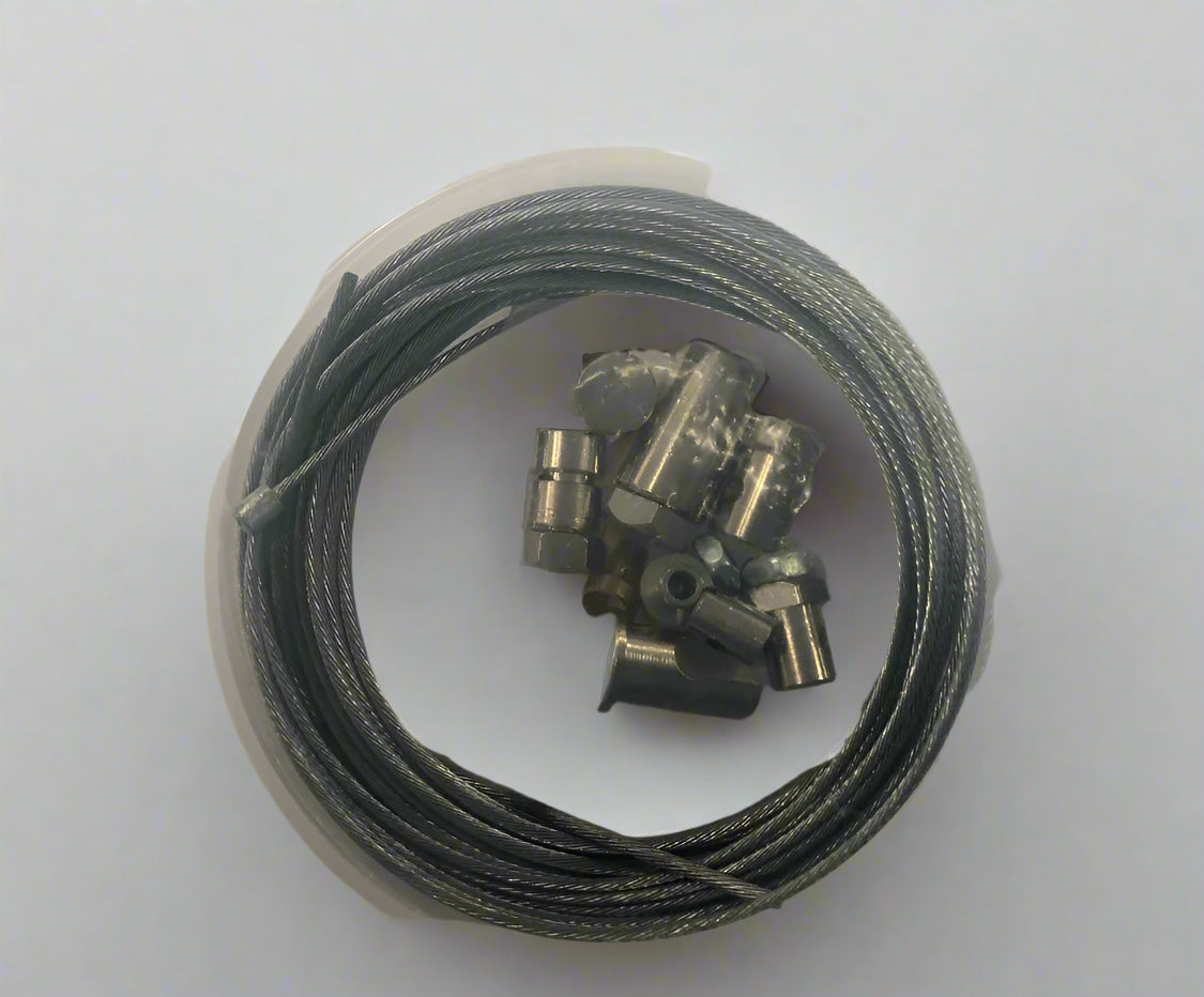 Motorcycle ATV Emergency Cable Repair Kit with Carrying Case Fittings