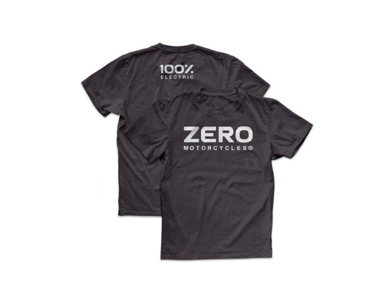 Zero Motorcycles Logo Tee Shirt - Black Heather