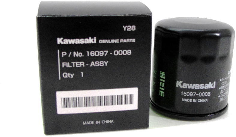 Kawasaki OEM Oil Filter 16097-0004 16097-0008 Concours 14 Jet Ski Ninja  ZX6R ZX10R Vulcan