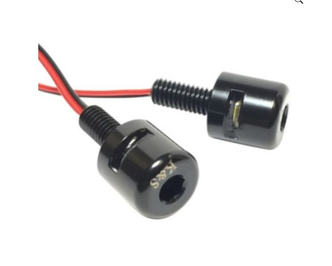 PU Black LED License Plate Light Bolt Kit Motorcycle Universal 2030-0975