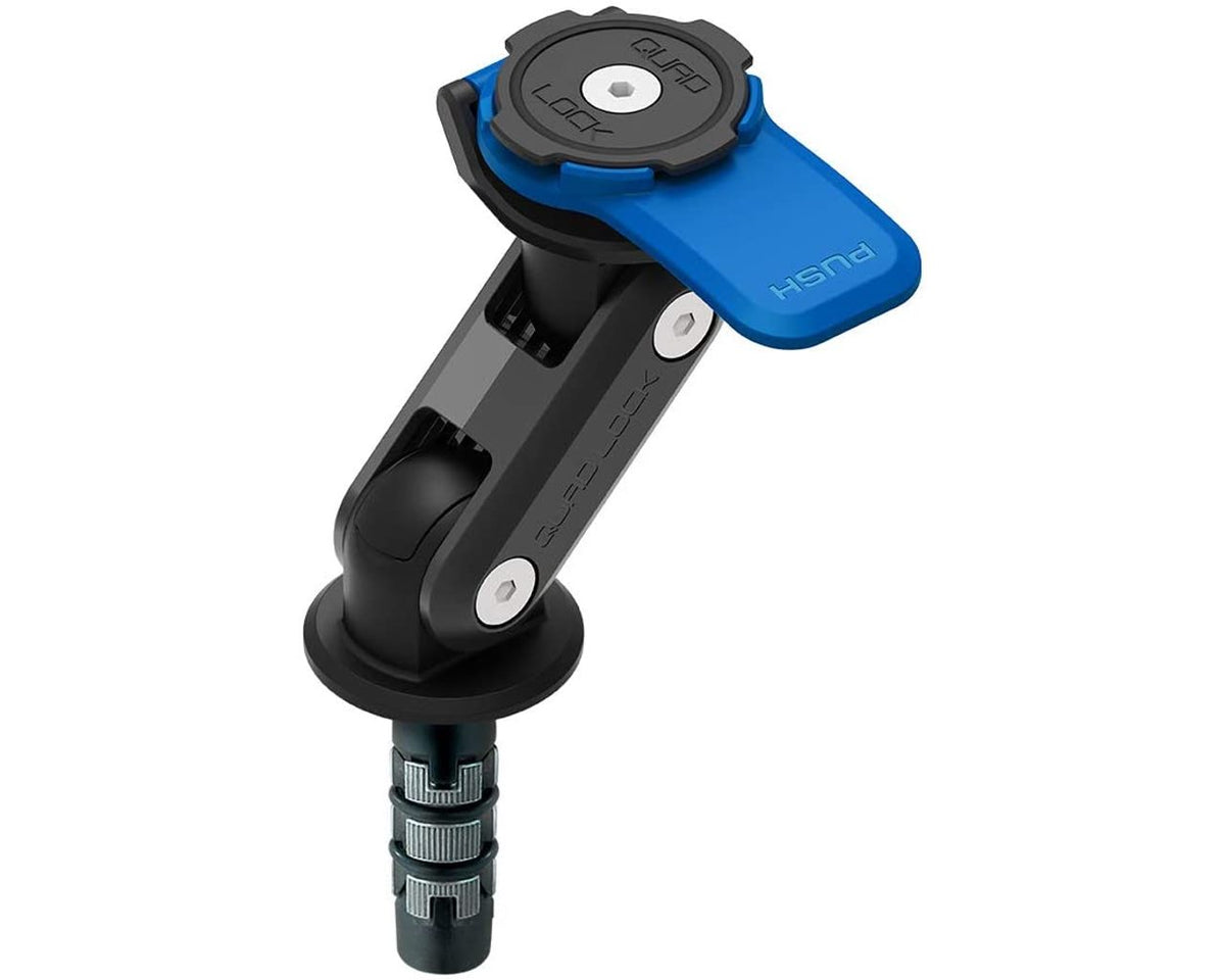 Quad Lock Motorcycle Fork Stem Mount Fits tube sizes from 12.7mm to 24mm 230975