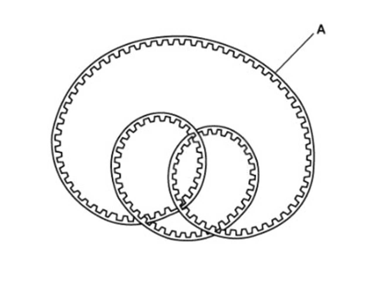 ZERO Motorcycles Final Drive Belt DS DSR FX FXE FXS SR 30-08278