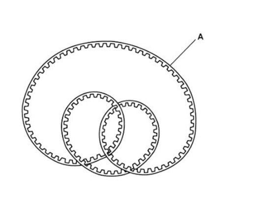 ZERO Motorcycles Final Drive Belt DSR/X 30-08325