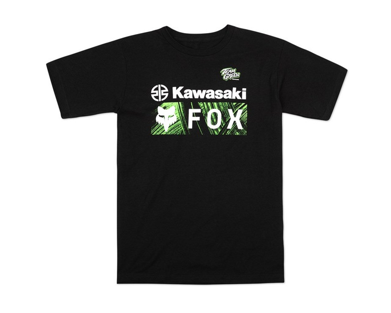 Kawasaki Team Green Fox T-Shirt Black