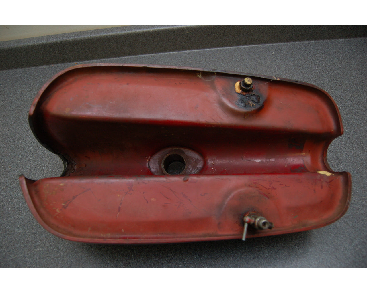 Ducati OEM Red Gas Tank 350 Monza 350GASTANKRED Used