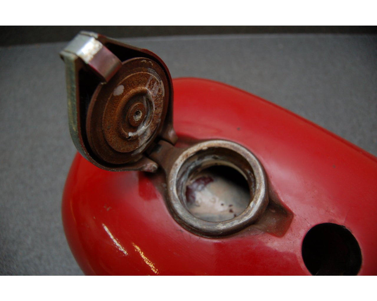 Ducati OEM Red Gas Tank 350 Monza 350GASTANKRED Used