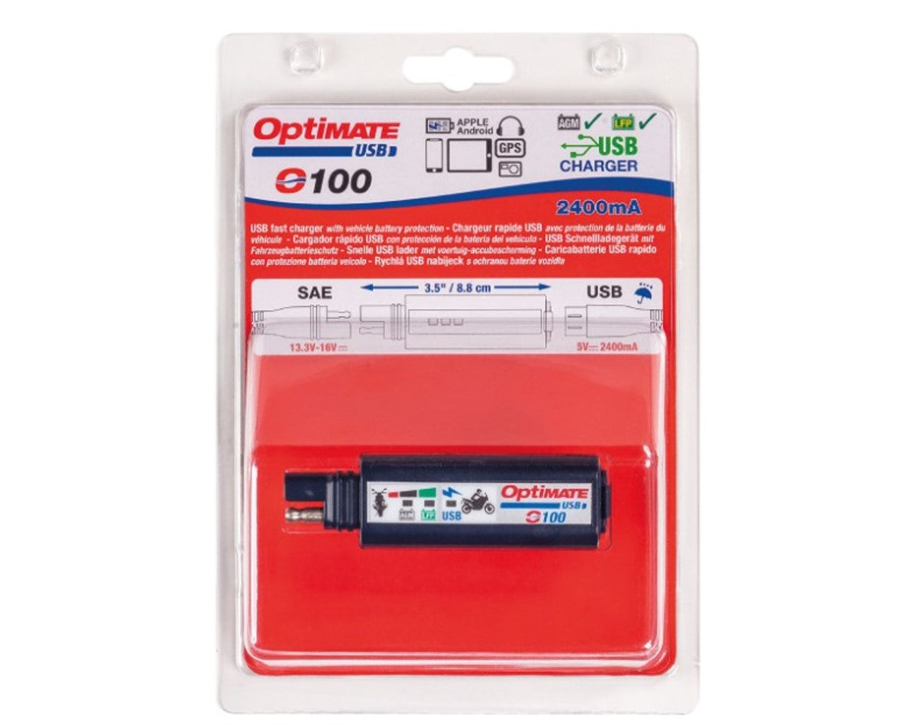 Optimate USB Charger For Battery Tender Lead 0-100V3